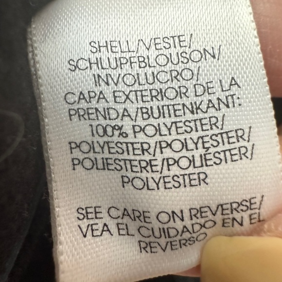 Spyder Full Zip Jacket Black - Picture 8 of 9